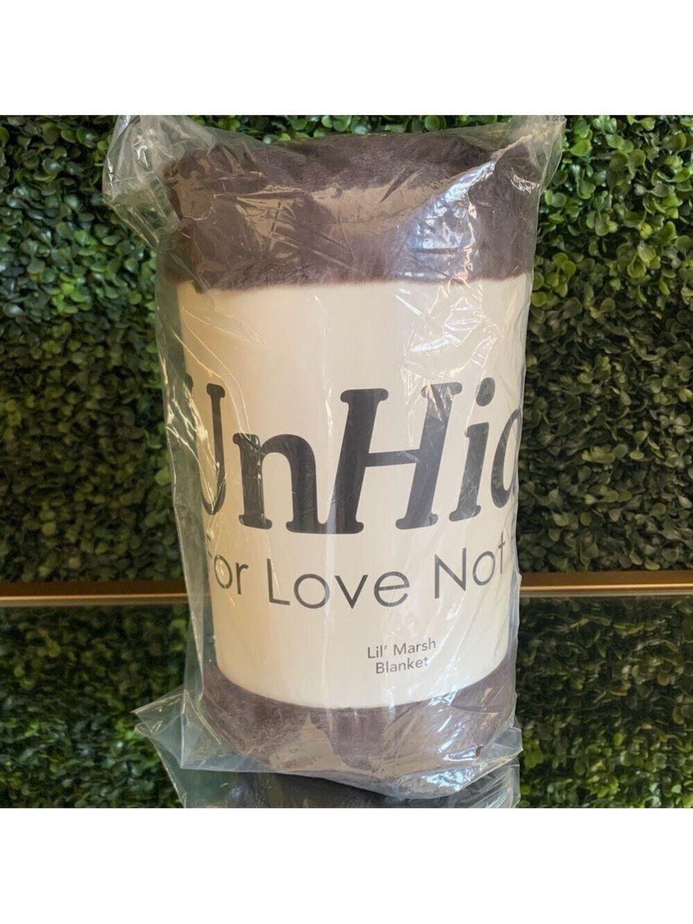 UnHide Chocolate Hare Lil’ Marsh Blanket | NEW | Small 50x60 in | Lil Marsh - Picture 8 of 12